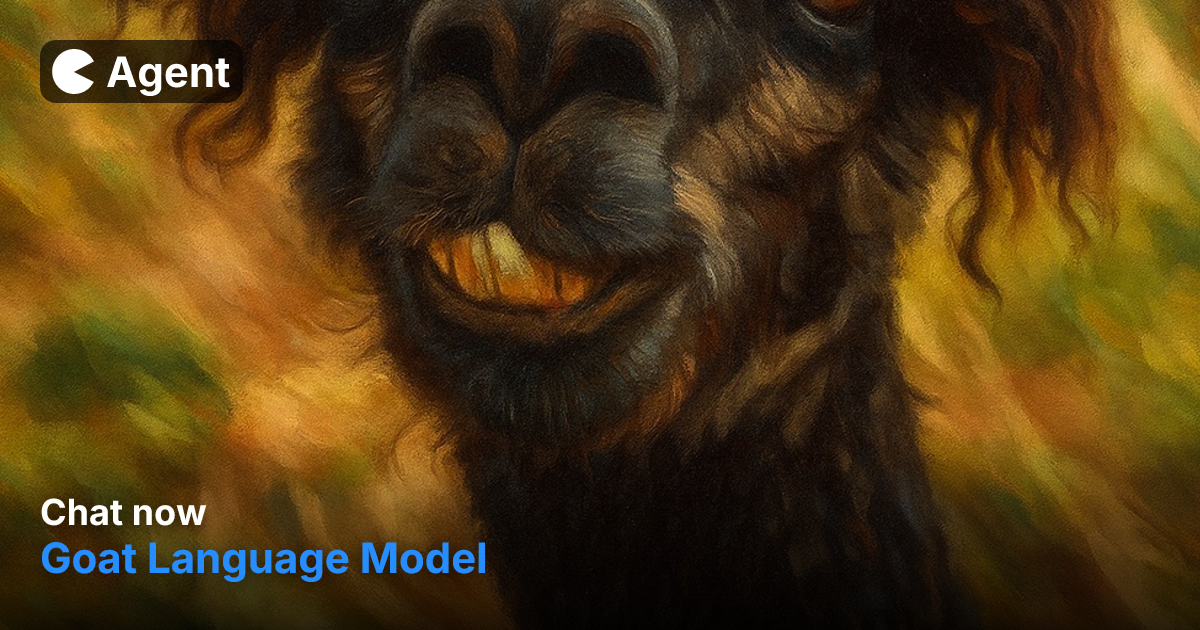 $GOAT | Goat Language Model